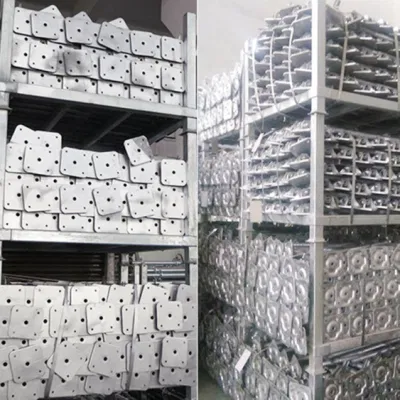 Telai base per ponteggi con telaio Plettac per il mercato polacco e tedesco