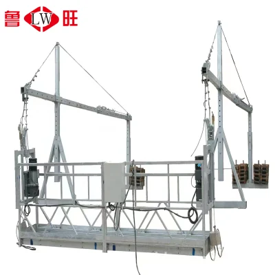 Zlp800 Luwang piattaforma elettrica di lavoro a fune galvanizzata a sospensione