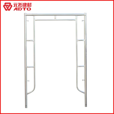  Telaio per edilizia ponteggi pre-zincati/verniciati H sistemi di profilati a croce Mobile Telaio walk-through Manson Frame telaio porta telaio ponteggio sistema