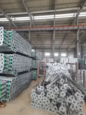  Gyt impalcatura costruzione costruzione costruzione Galvanizd regolabile montante di formazione all&prime;ingrosso