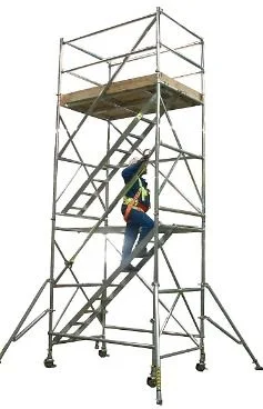  Impalcatura materiale impalcatura alluminio impalcatura mobile 3m Prezzo piattaforma di lavoro