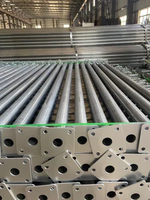 Impalcatura Gyt Builder con puntoni regolabili in metallo, spinotto in acciaio Andamios