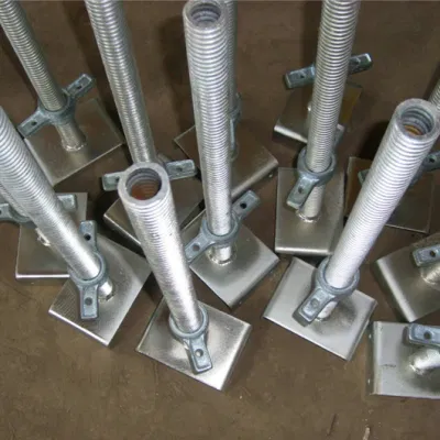  Base regolabile Jack per ponteggi con testa a U per impieghi pesanti Prop Jack Per shoring e formwork