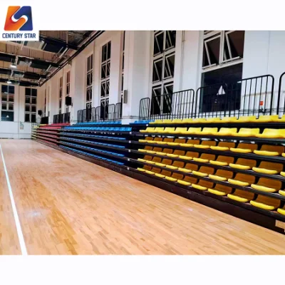 HDPE plastica temporanea Tribuna posti Baseball Bleacher sedili H300mm gradino