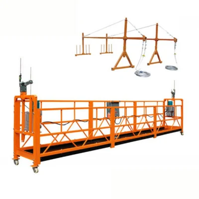 Factory Direct sale Zlp800 Zlp630 sospeso sospensione gondole sospeso lavoro di costruzione Culla High Rise impalcatura elettrica