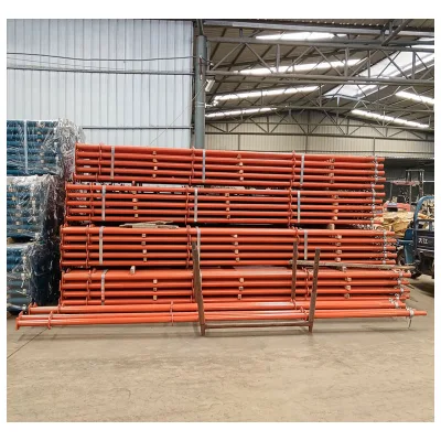  48/60 Formwork galvanizzato impalcatura regolabile Pan fibbia Props in acciaio per Supporto per la costruzione