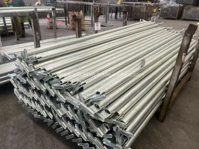 Materiale di costruzione acciaio competitivo di alta qualità sistema di cavalcate Trespolo impalcatura