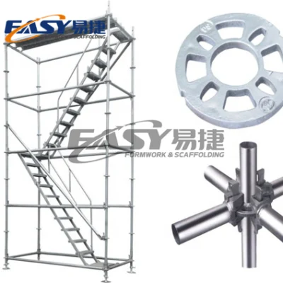  Impalcatura a ringlock zincata Easy Steel con scala per antenna Lavorare con ANSI Certificated
