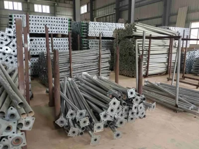 Impalcatura Gyt Builder con puntoni regolabili in metallo, spinotto in acciaio Andamios