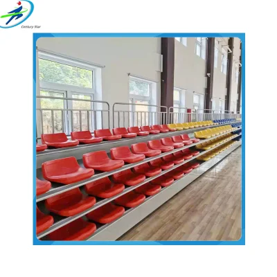 HDPE plastica temporanea Tribuna posti Baseball Bleacher sedili H300mm gradino