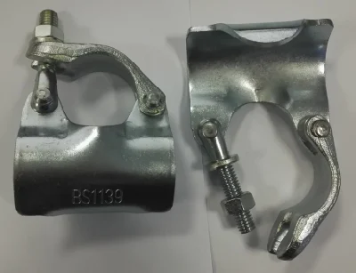 Attacco singolo con attacco a caduta per tubo di fissaggio per ponteggi