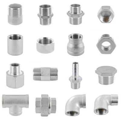  Raccordi per tubi filettati maschio NPT/BSP/DIN in acciaio inox da 150 lb