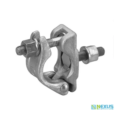 Tubo per impalcatura 48.3mm costruzione impalcatura semi-accoppiatore morsetto singolo di Acciaio pressato e forgiatura