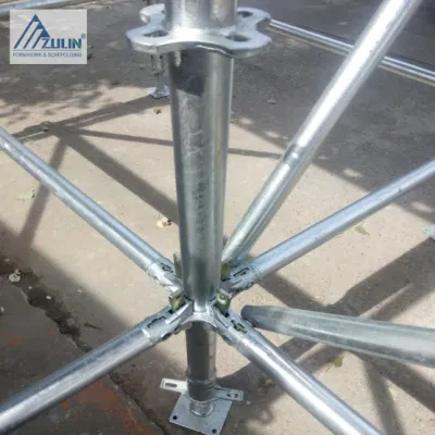  Casseforme per carico pesante Ringlock impalcatura con martinetto regolabile per acciaio Struttura