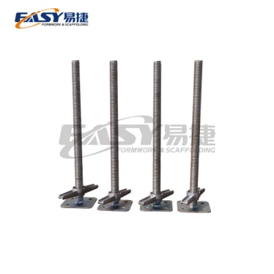  Impalcatura semplice zincata verniciata Ringlock impalcatura Solod vite cava Jack