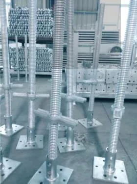  Ponteggi interni pieni o cavi amico in pallet zincato Jack Base