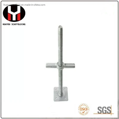  Materiale di costruzione componenti per impalcature martinetto a vite regolabile con dado/impalcatura a corona Accessori