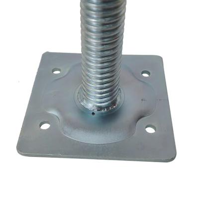  Layher Ringlock galvanizzato base regolabile Jack in vendita