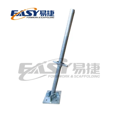 Impalcatura semplice zincata verniciata Ringlock impalcatura Solod vite cava Jack