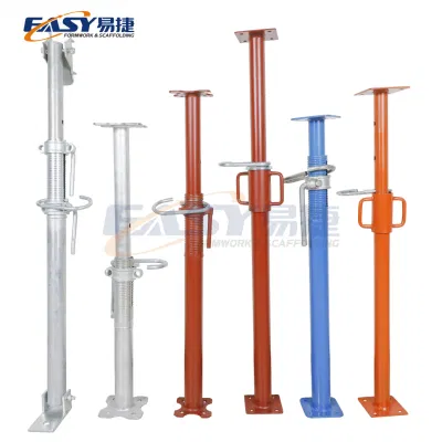  Telescopi Puntales Metalicos impalcatura zincata a polvere verniciata facile Jack shoring in acciaio regolabile Prop shuttering Props prezzo acrow