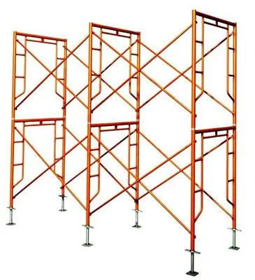 Impalcature con telaio in acciaio tubolare per costruzioni edili