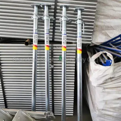  Verniciatura/verniciatura a polvere per ponteggi da costruzione, push-pull, impieghi pesanti, per impieghi leggeri Ponteggi per costruzioni con montanti telescopici