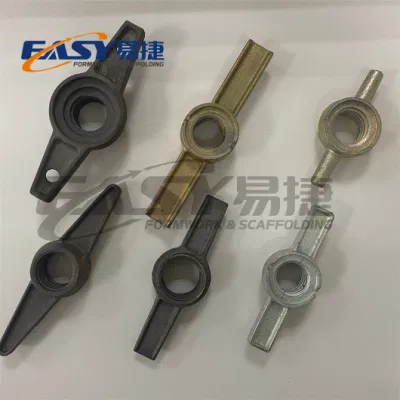 Impalcatura semplice zincata verniciata Ringlock impalcatura Solod vite cava Jack