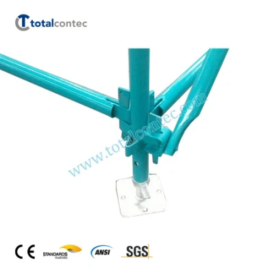 Sicurezza impalcatura per facciate a cavalcate per materiali edili