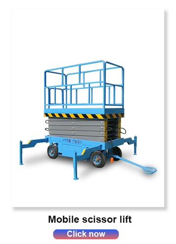 Safety Aluminium Scaffolding Platform Electric Personnel Lift Platform for Wholesaler