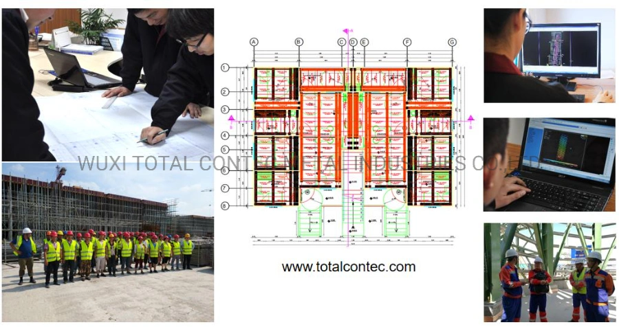 Suspended Scaffolding Galvanized Shoring System Scaffold in Future Guarden Building Construction