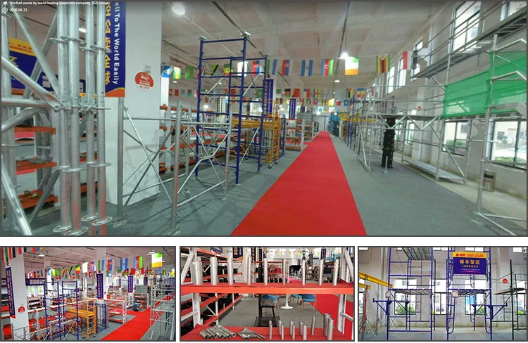 Construction Building Materials Quick Stage and Kwikstage Scaffolding with Aluminium Stairs