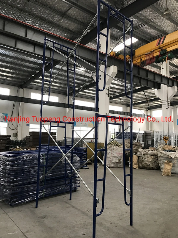 Blue Surface Finish Mason Frame Scaffold with High Quality