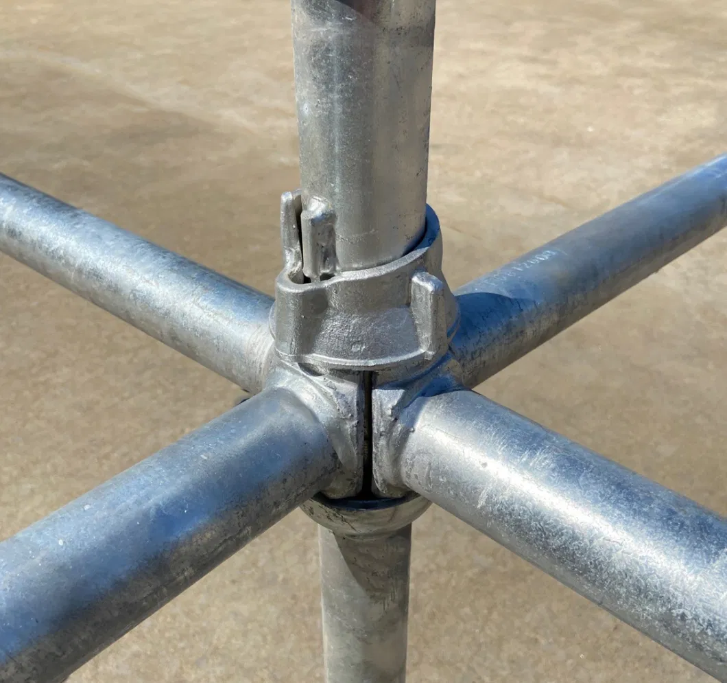 Galvanized Steel Ringlock Scaffolding Better Than Aluminum Scaffolding Foldable Mobile Ladder