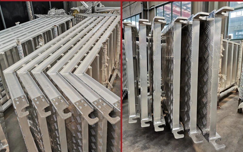 Aluminum Ringlock System Scaffolding Stair Metal Steel Scaffold Ladder