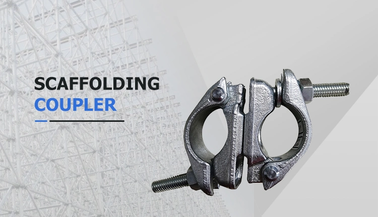Scaffolding Pipe Clamp Drop Forged Swivel Coupler for Sale