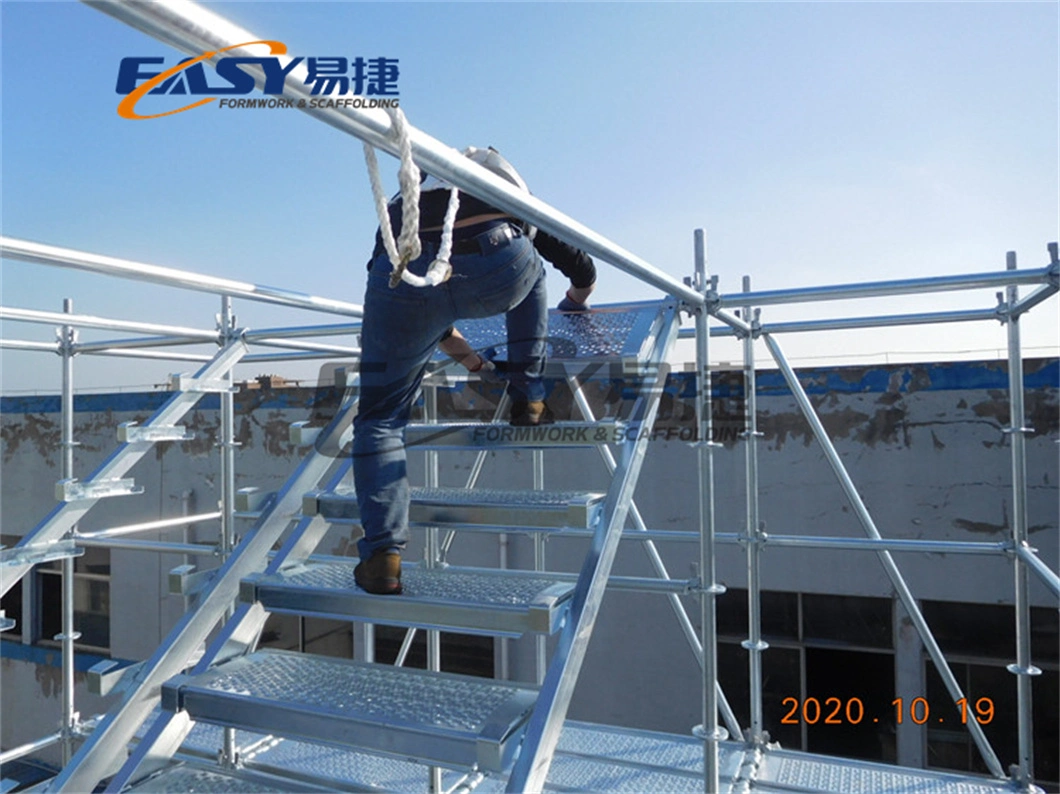 Easy Construction Mobile Aluminium Electric Steel Plank/Metal Deck/Kwikstage/Quick Stage/Ringlock/Cuplock/Layher/Frame Multidireccio Scaffolding for Sale