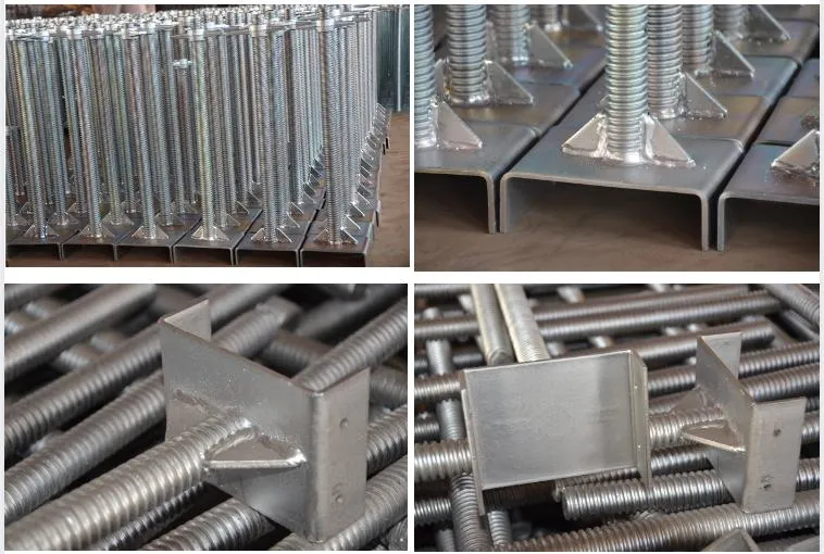 Building Construction Material Steel Screw Adjustable Frame Scaffolding Base Jack