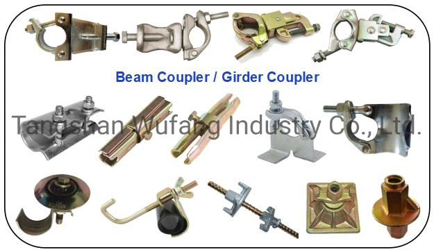 Various Steel Scaffolding Couplers of Drop Forged Pressed Korea JIS Clamp
