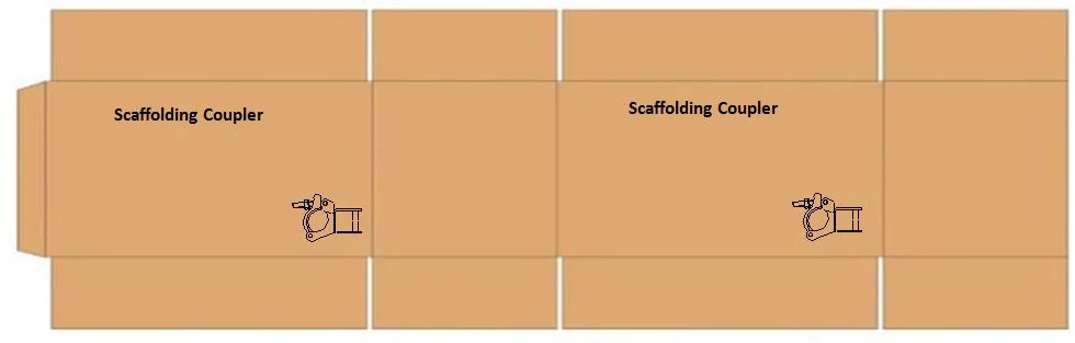 Steel Scaffold Quick Stage Standard Vertical Rosette Ringlock Scaffolding Ledger