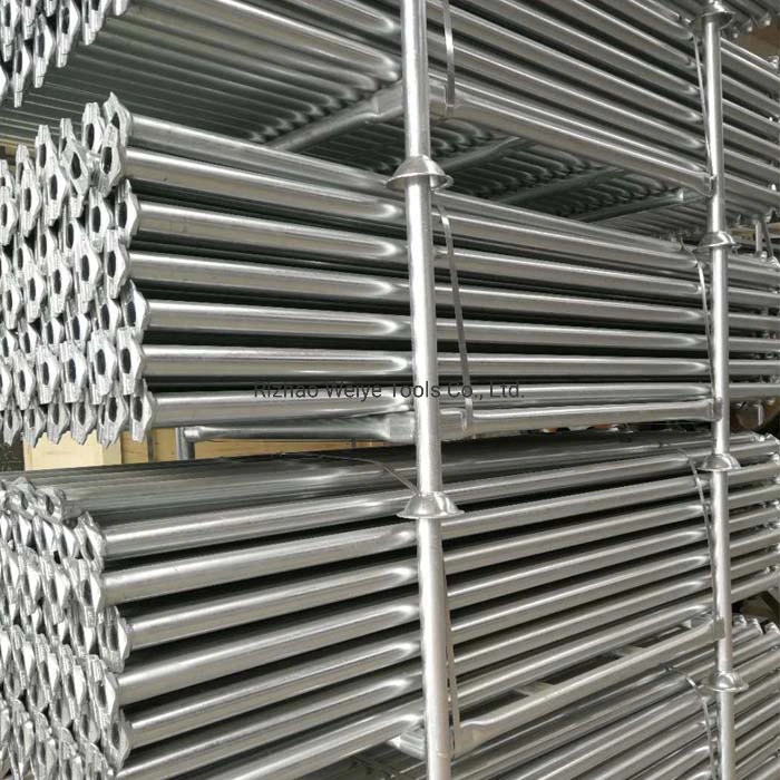 Steel Galvanized Cuplock Standard Construction Scaffolding for Sale