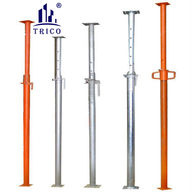 Galvanized Steel Shoring Prop Fork Head U Head Jack for Scaffolding Supporting Beam