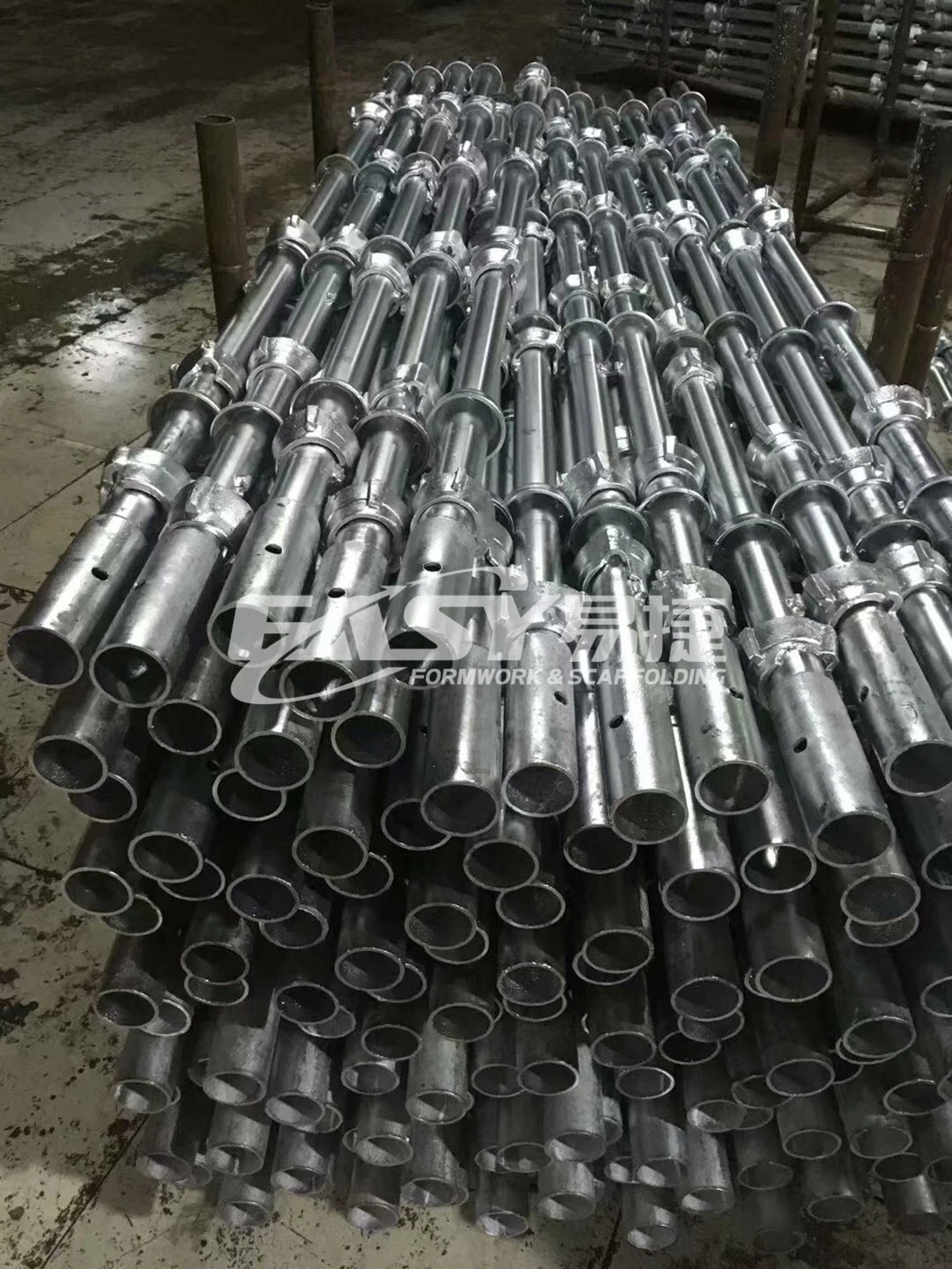 Easy Scaffolding Q235 Q345 Hot DIP Galvanized Painted Powder Coated Top Cup Steel Cuplock System Scaffold for Sale