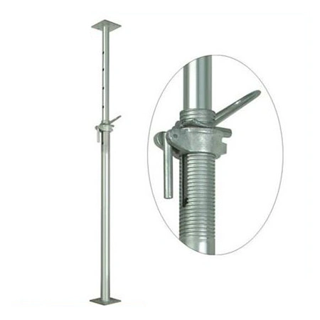 Scaffolding Adjustable Telescopic Shoring Light Duty Formwork Steel Prop