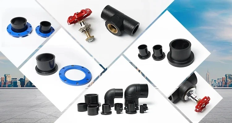 Butt Fusion Equal Tee HDPE Pipe Fitting for Connecting Pipe