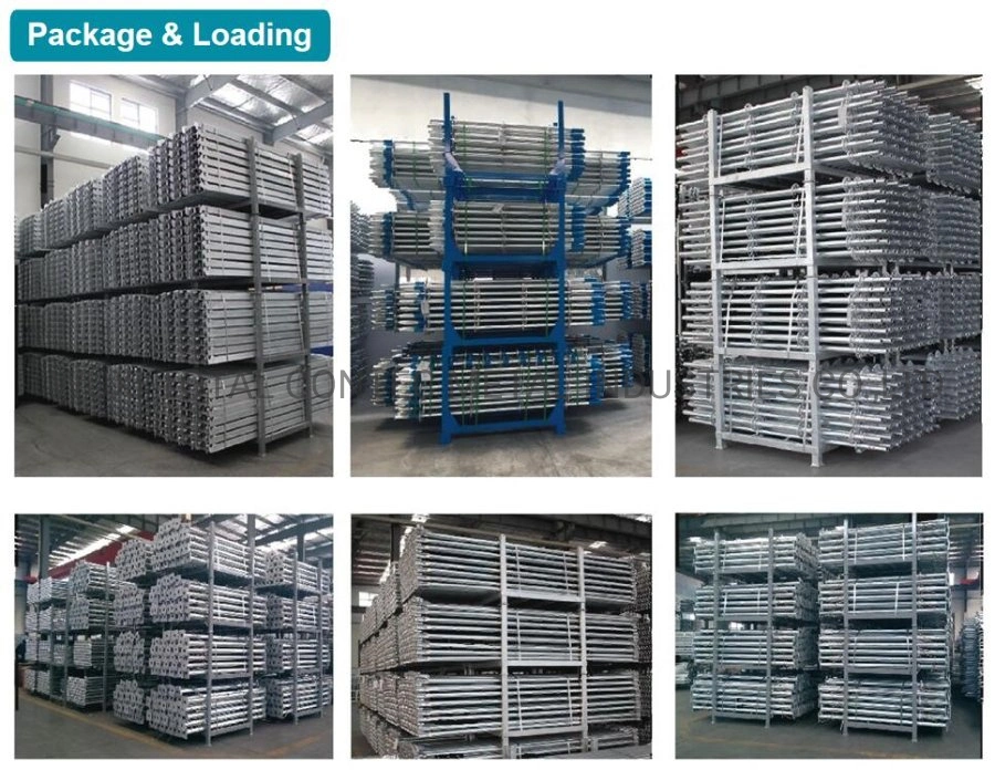 6082-T6 Aluminum Ladder Scaffolding for Ringlock/Frame/Cuplock Formwork