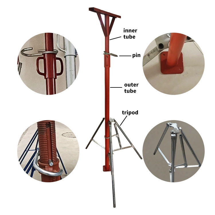 Adjustable Formwork Scaffolding Steel Props Made in China