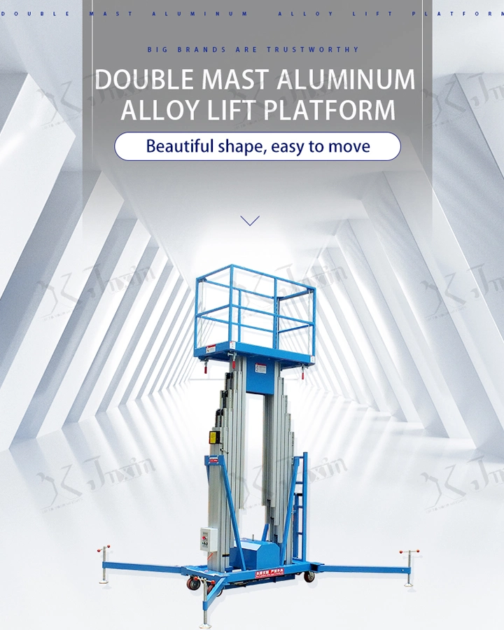 Safety Aluminium Scaffolding Platform Electric Personnel Lift Platform for Wholesaler