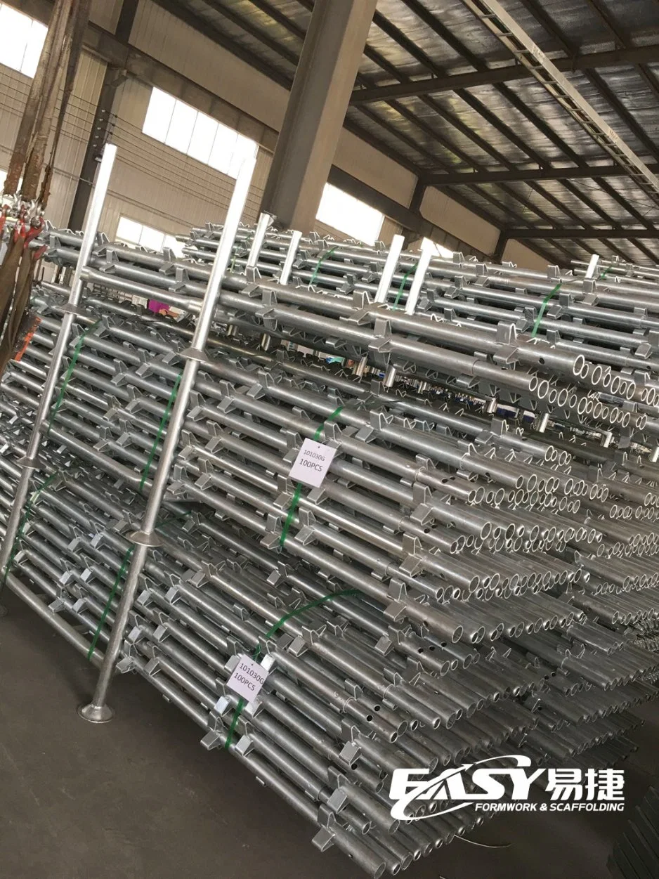 Easy Scaffolding Galvanized Painting Powder Coated UK/Aus Kwik Stage Scaffold Steel/Aluminium Australia Kwikstage Scaffolding