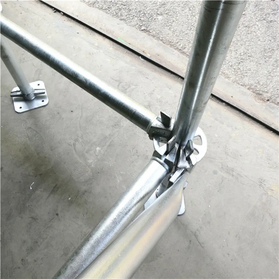 Industrial Building Scaffolding Construction Ring Lock Scaffold System Disc Buckle Scaffolding