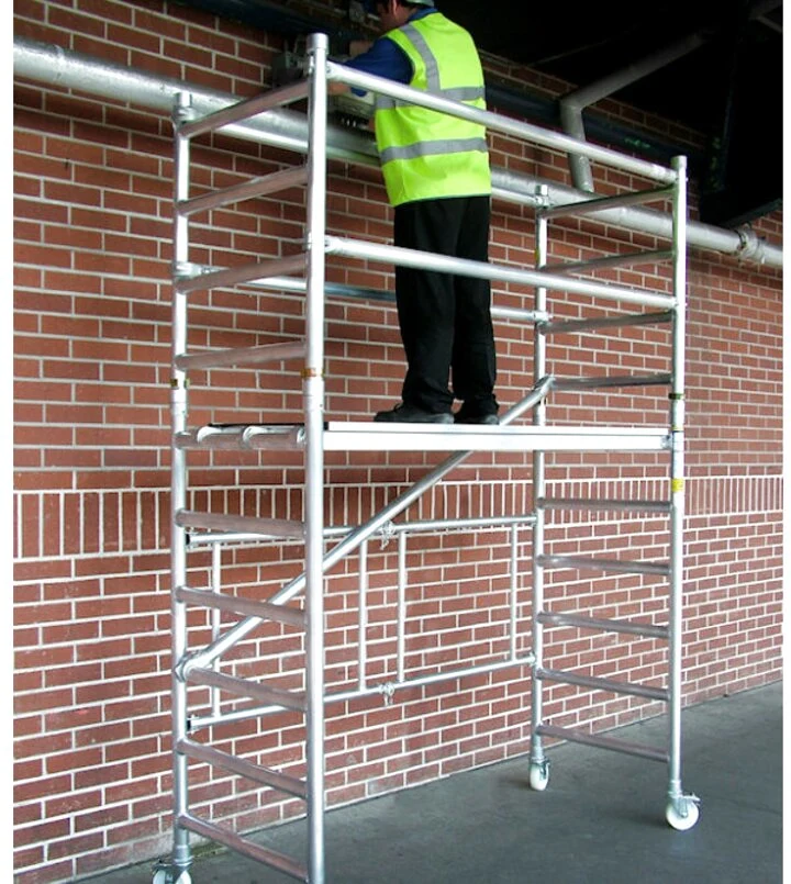 Dragonstage Hot Sell Foldable Moving Aluminium Scaffolding for Sale